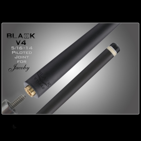 BlaCk V4 Shaft - 5/16-14 Piloted Joint for Jacoby