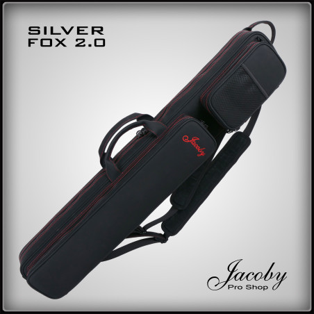 Jacoby Silver Fox 2.0 Butterfly Case Red