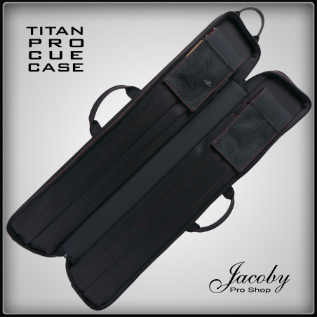 Jacoby Titan Pro Cue Case Red