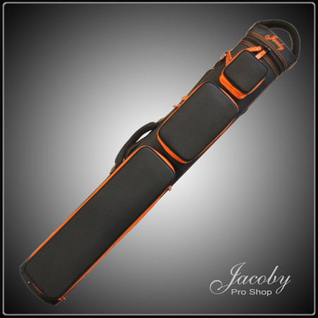 JB Rugged Orange 2X5 Cue Case
