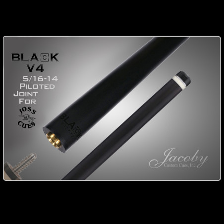 (SECOND) BlaCk V4 Shaft - 5/16-14 Piloted Joint for Joss