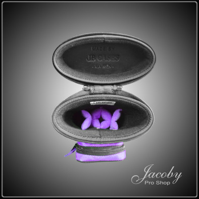 J&J Duranylon 3x4 2x5 Pool Cue Case Lime Green, Holds 3 Butts & 4 Shafts W/ Backpack Straps