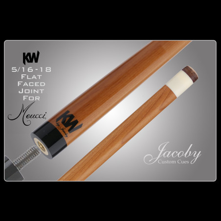 Jacoby KW Shaft 5/16-18 Flat Faced Joint for Meucci