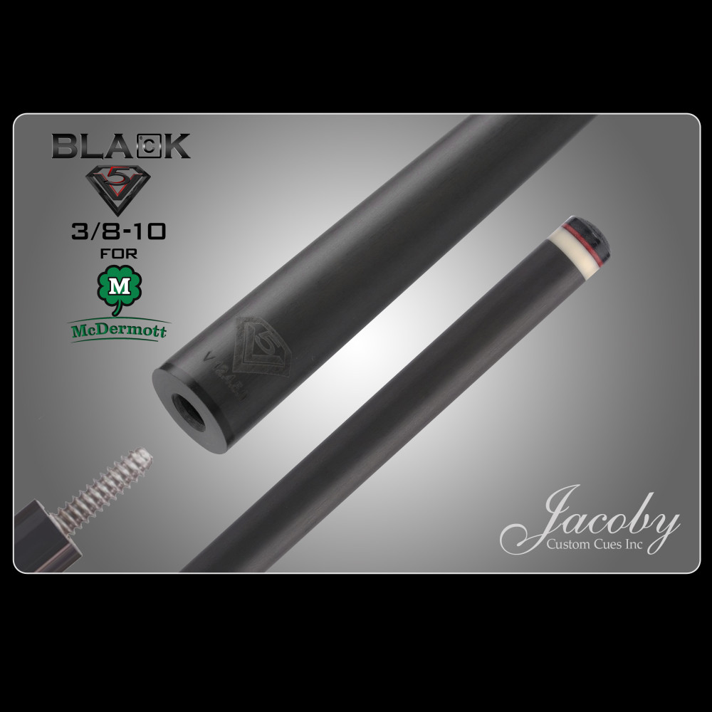 BlaCk V5 Shaft with 3/8-10 For McDermott