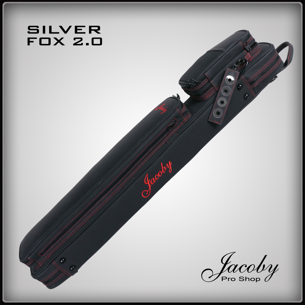 Jacoby Silver Fox 2.0 Butterfly Case Red Jacoby Silver Fox 2.0 Butterfly Case Red