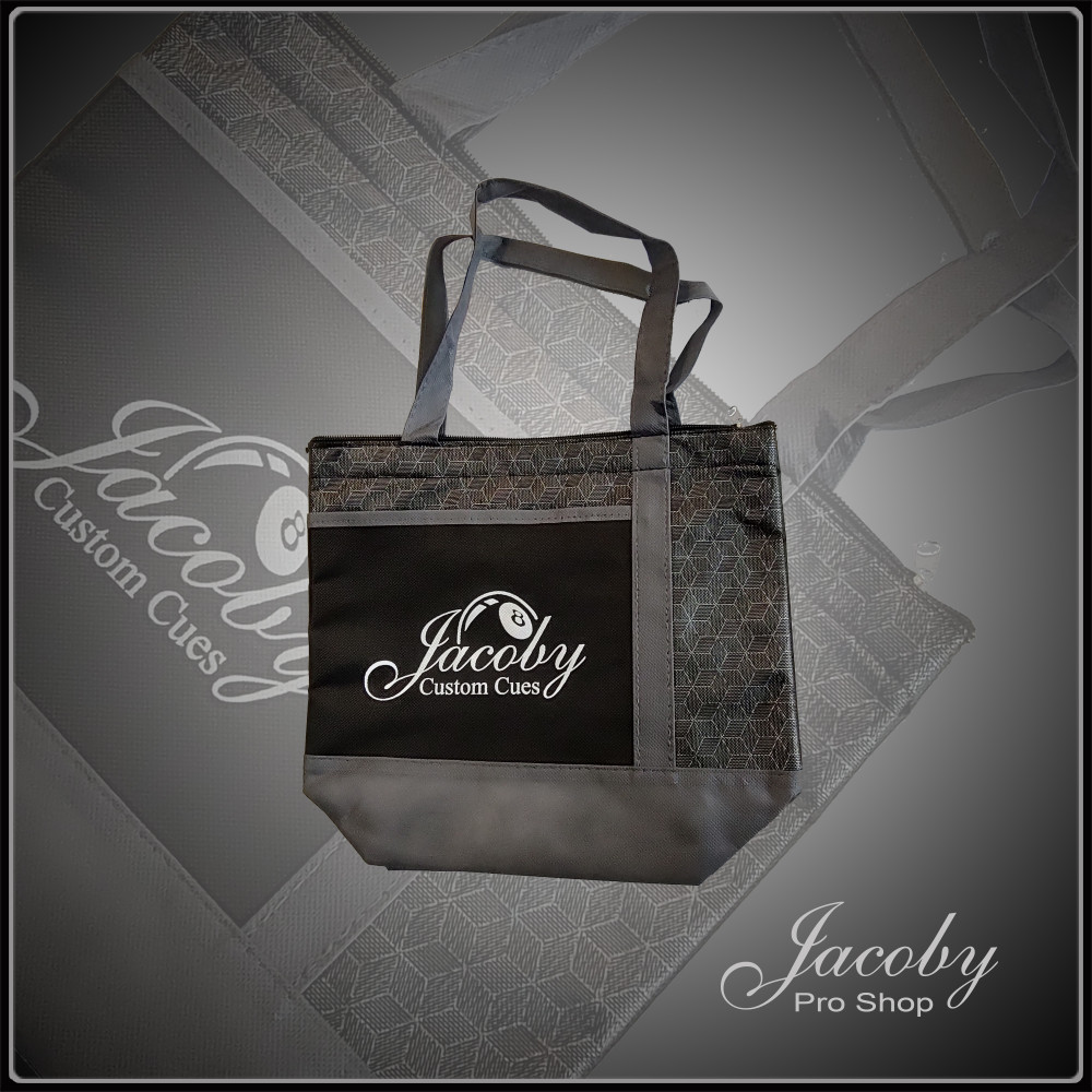 Jacoby Gray Zipper Bag