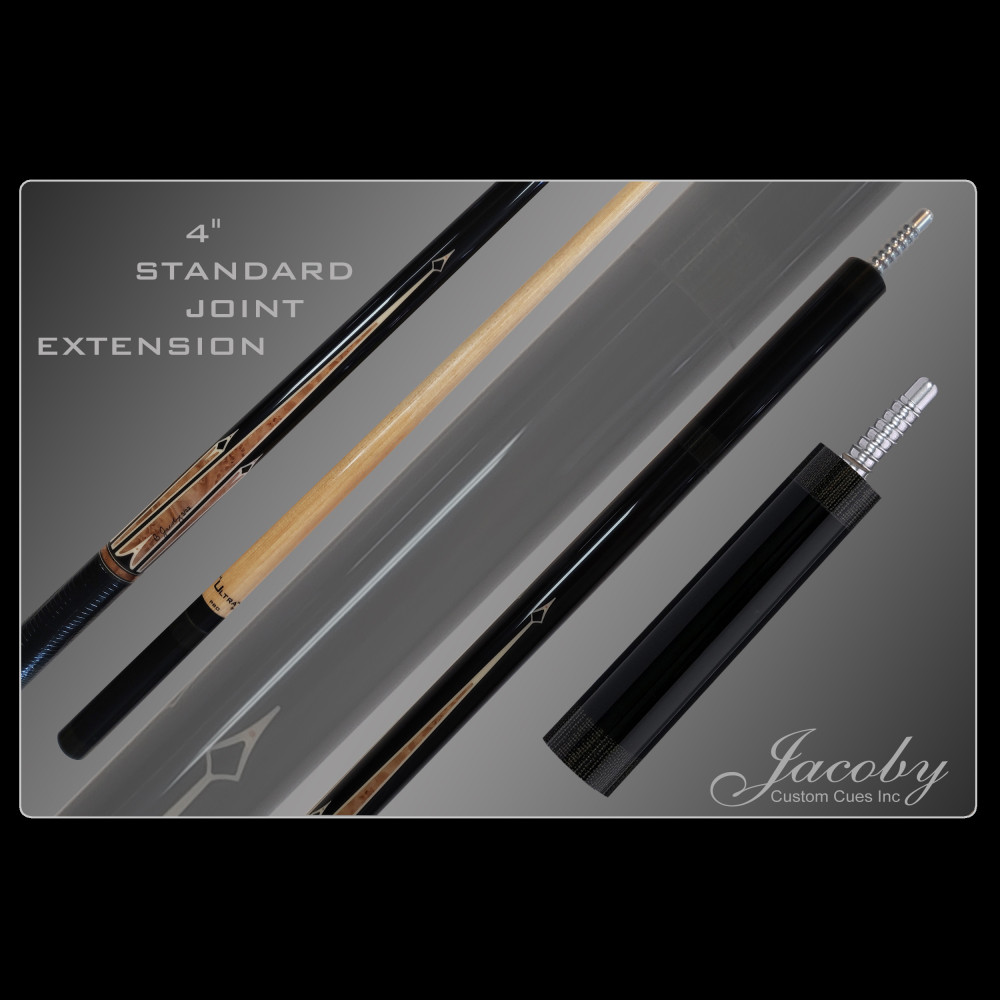 4" Black Joint Extension